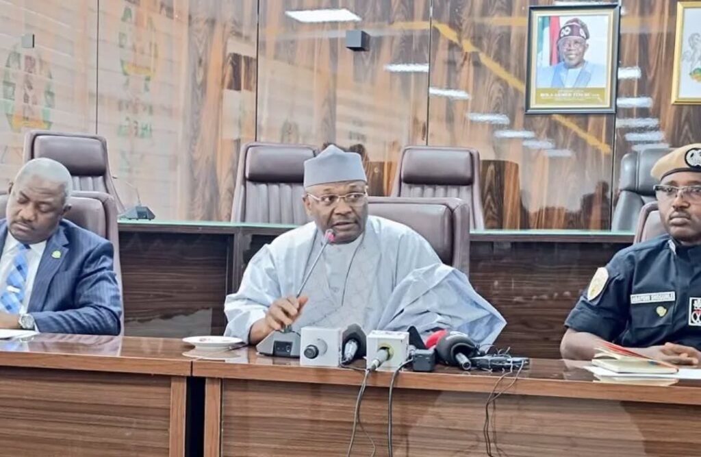 INEC Chairman Meets Security Agencies Ahead of Anambra 2025 Governorship Election