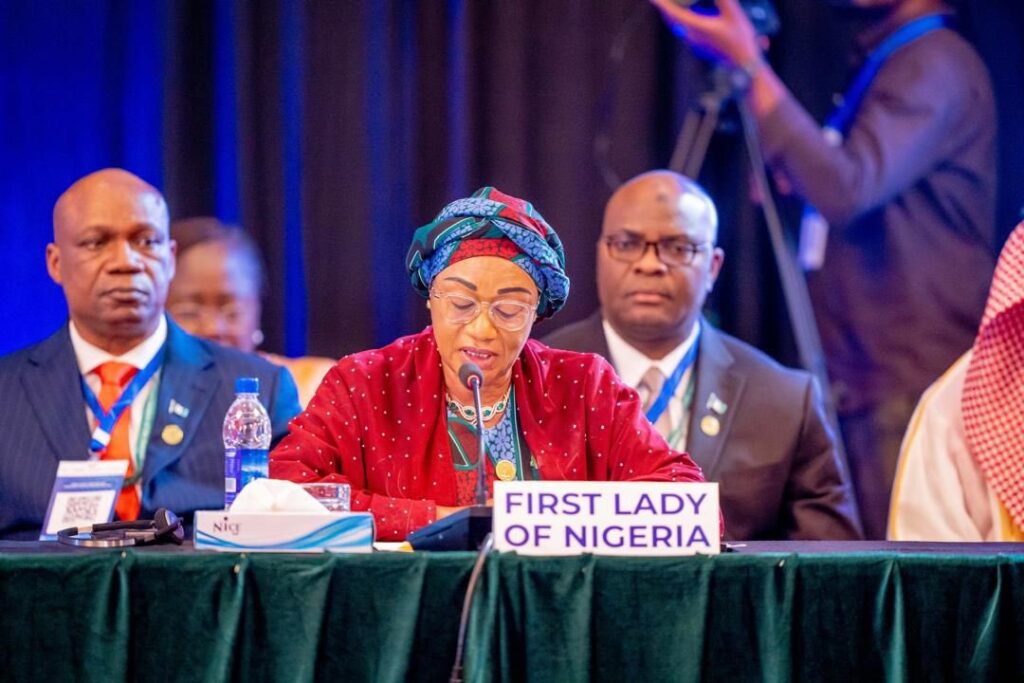 First Lady Tinubu Pushes for Stronger Health Financing at AU Summit