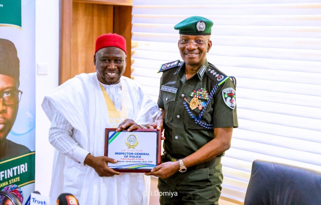 Gov Fintiri Urges IGP To Establish Police Institutions In Adamawa To Strengthen Security