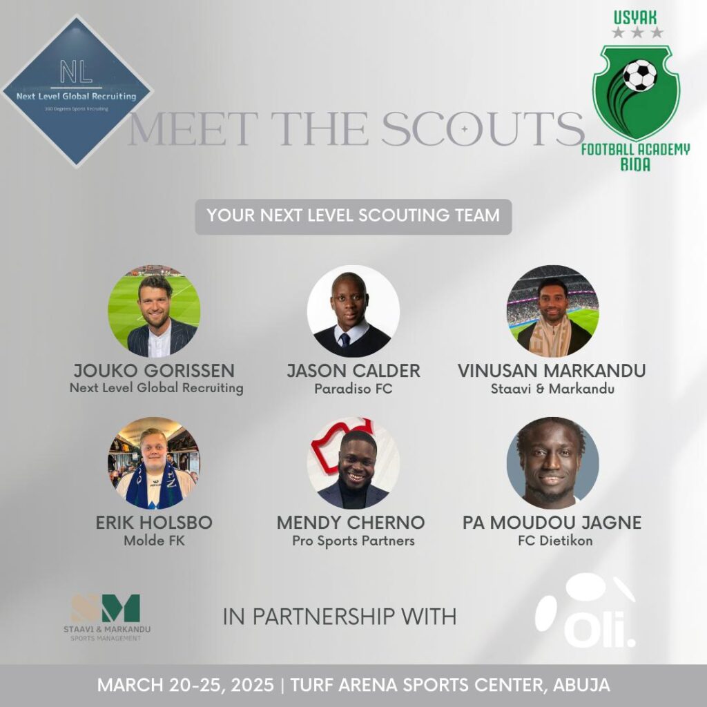 Veteran Sport Football Club Gears Up for Next Level Scouting Program in Partnership with Usyak Football Academy