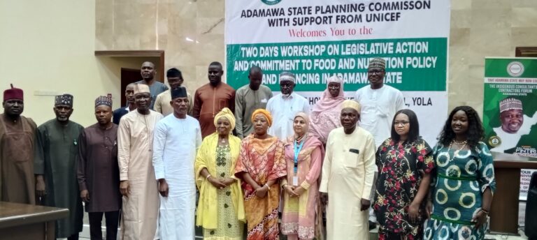 UNICEF, lawmakers, and state agencies join forces to tackle severe child malnutrition in Adamawa through policy, funding, and collaboration.