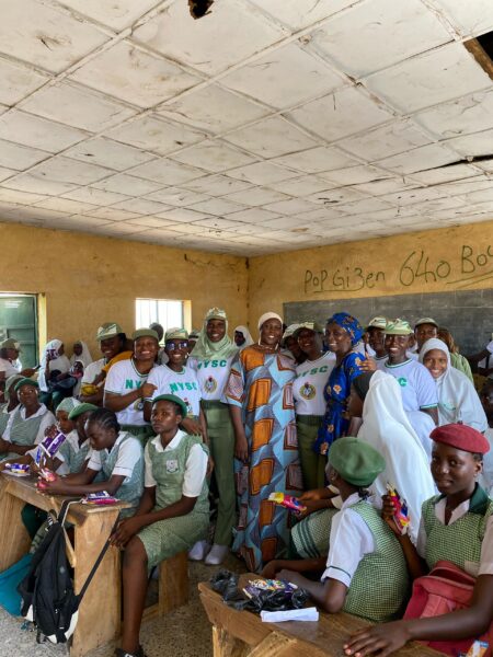 Education and ICT CDS group targets adolescents with lessons on menstrual care, body cleanliness, and food safety