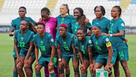 Nigeria’s Super Falcons edge Banyana Banyana 2-1 in semifinal thriller to reach Women’s Africa Cup of Nations final.