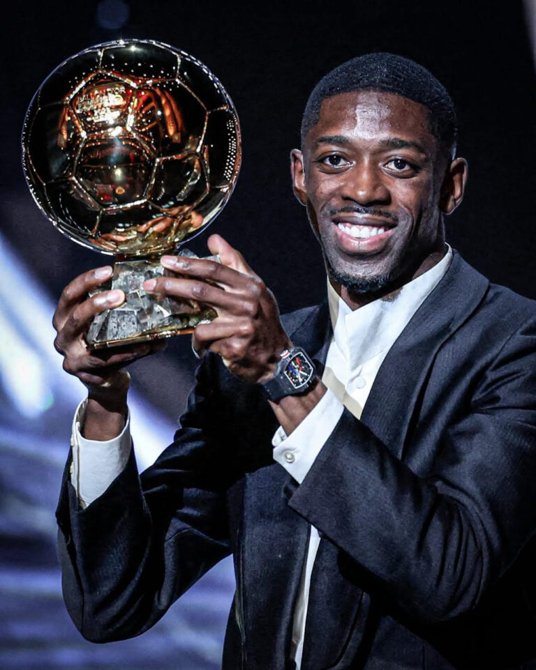 French forward’s dazzling season with PSG and Les Bleus earns him his first Ballon d’Or, placing him among football’s legendary greats